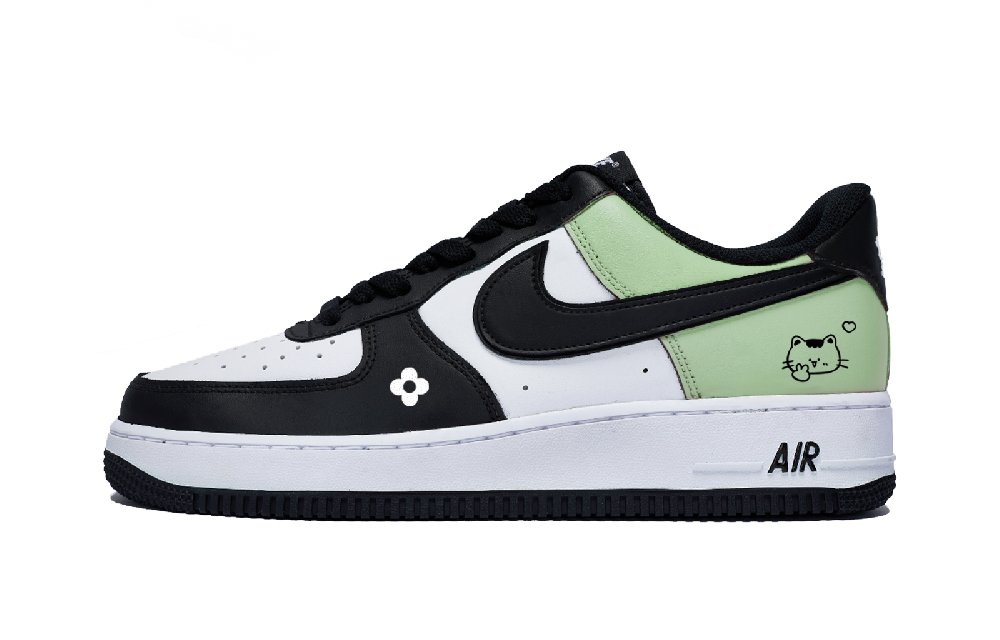 Nike Air Force 1 Soft And Adorable Matcha Low Top Skateboard Shoes Men's White