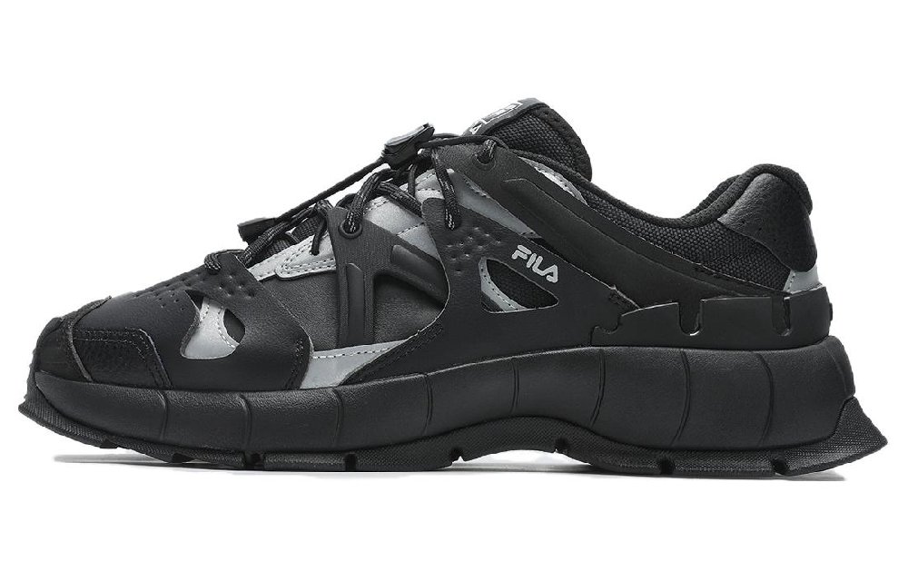 FILA INSETTO Low Top Casual Shoes Men's Black Gray