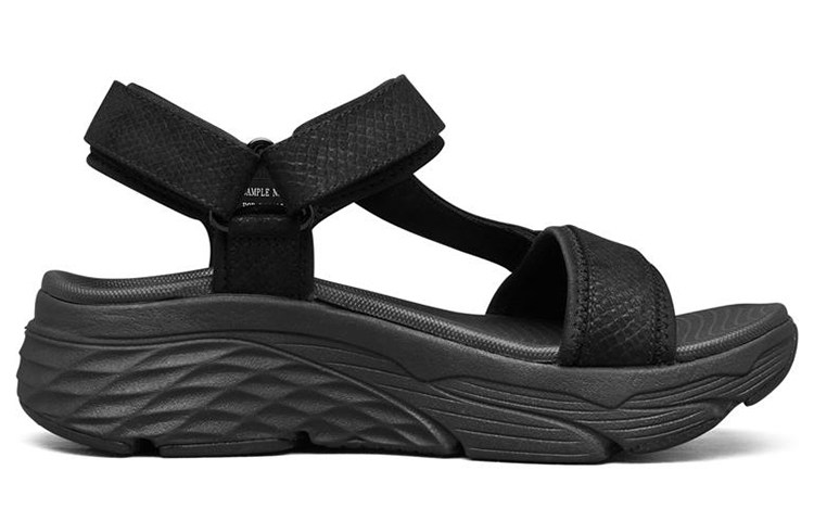 Skechers Max Cushioning Beach Sandals Women's Black