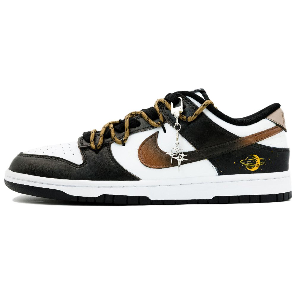 Nike Dunk Xingji Dust Abrasion Resistant Low Top Skateboard Shoes Men's Black Brown