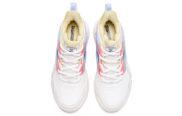 361° Cushioning Anti-Slip And Wear-Resistant Low-Top Sports Casual Shoes Women's White Blue купить в интернет-магазине Yoocart с быстрой доставкой по России.