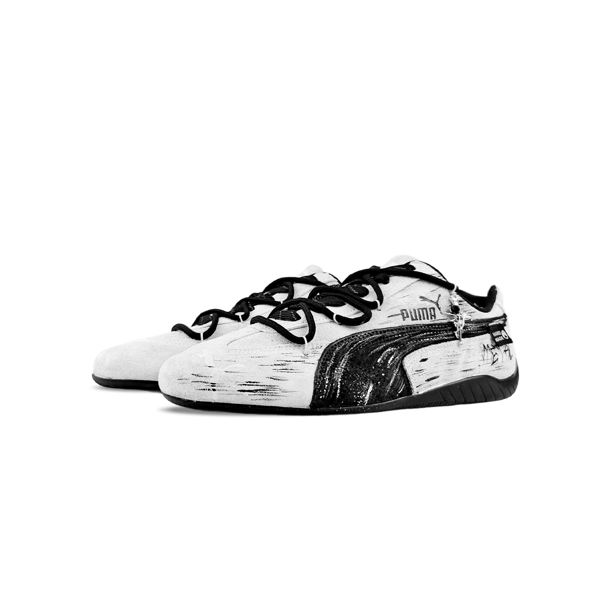 PUMA Speedcat Collection Low top Casual Shoes Unisex White Black купить в интернет-магазине Yoocart с быстрой доставкой по России.