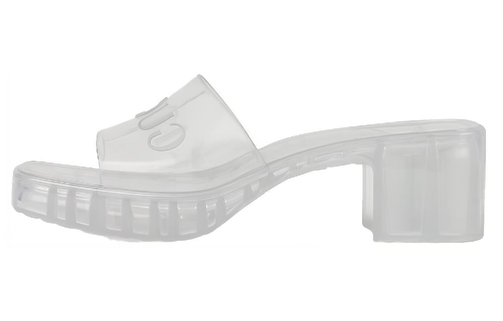 GUCCI Women's 60mm Slide Sandal 'Transparent' Women's