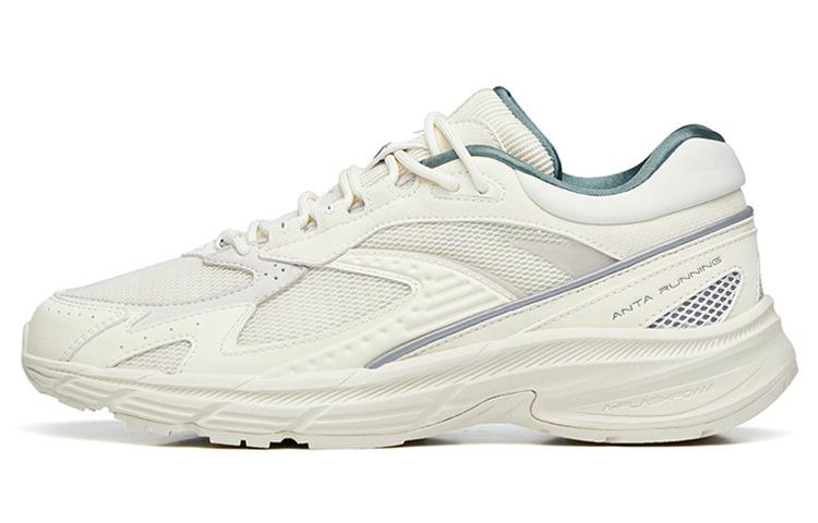 Anta AT951 Low-Top Sports Casual Shoes Men's Beige White Green