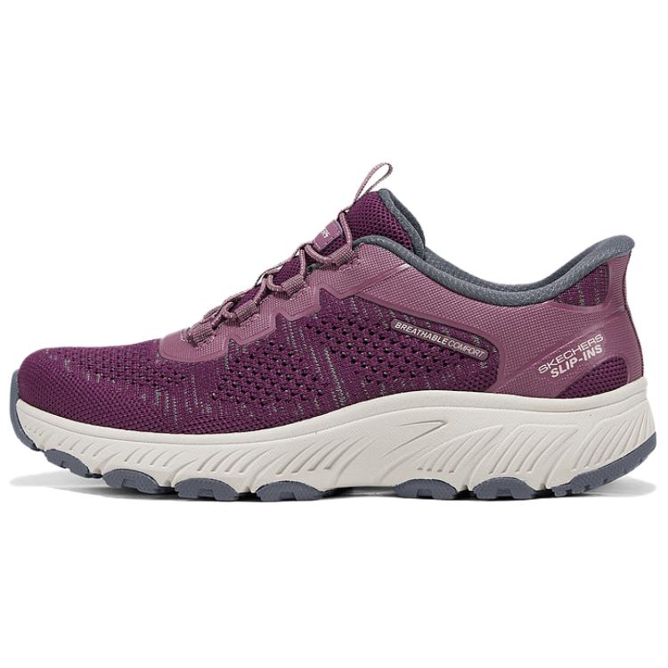 Skechers OUTDOOR WOMENS Low Top Casual Shoes Women's Purple