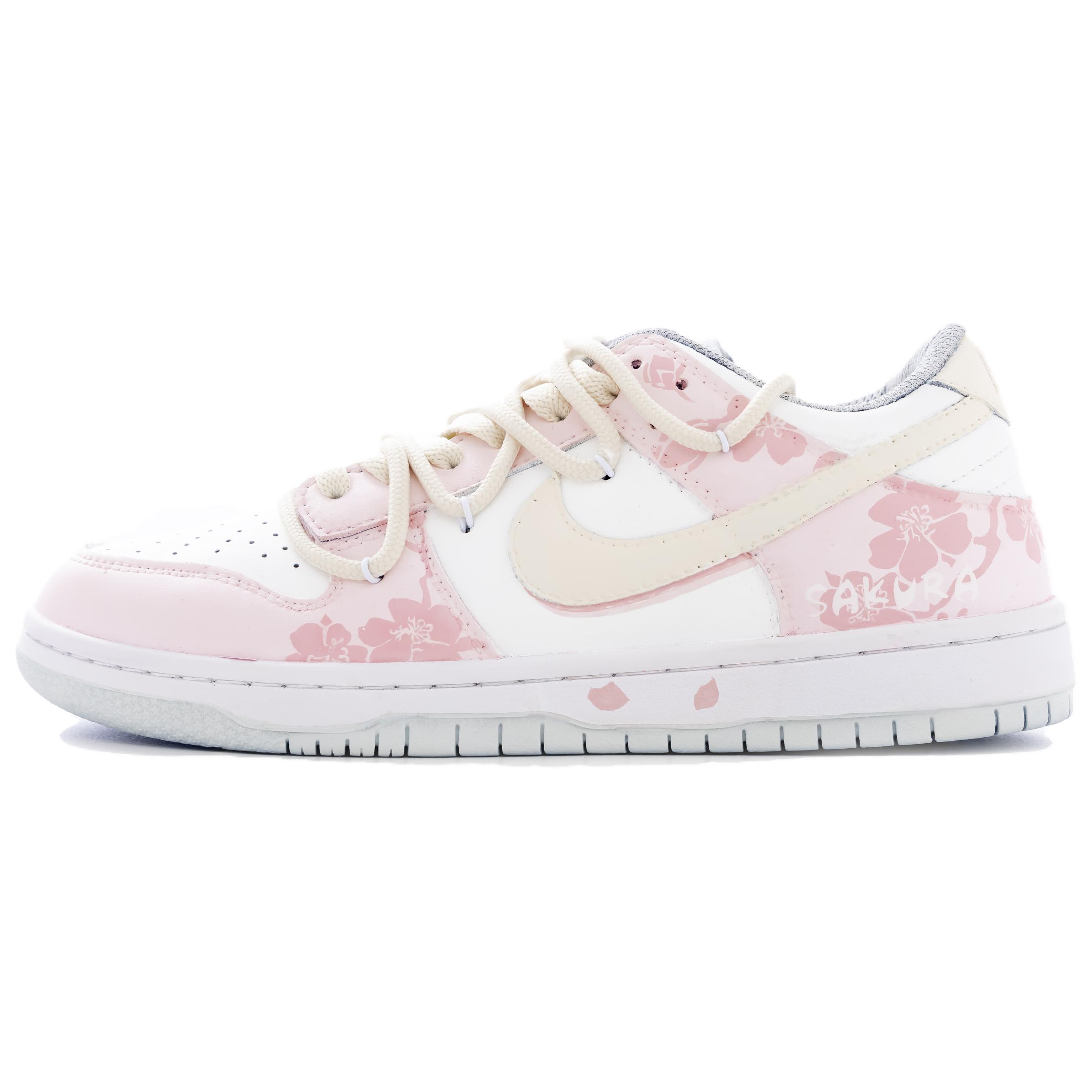 Nike Dunk Low top Skateboard Shoes Women's Pink