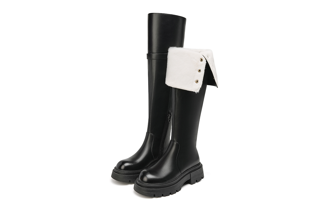 EBLAN Knee high Boots Women's Black купить в интернет-магазине Yoocart с быстрой доставкой по России.