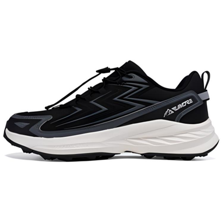 361° Anti-Slip Wear-Resistant Low-Top Outdoor Shoes Men's Black White