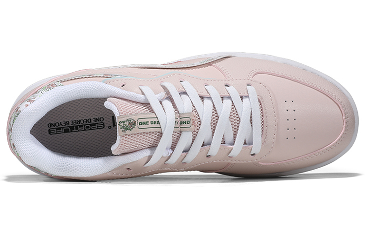 361° Wear resistant And Lightweight Low Top Skateboard Shoes Women's Fresh Pink
