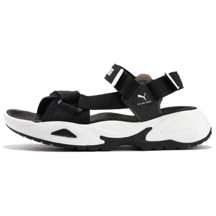 PUMA Traek Lite Beach Sandals Unisex Black White