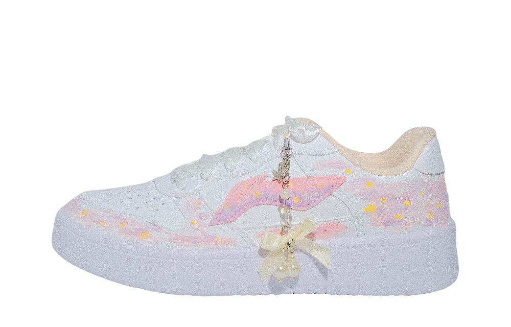 LiNing Pontoon Boats Slip Resistant Abrasion Resistant Low top Skateboard Shoes Women's White