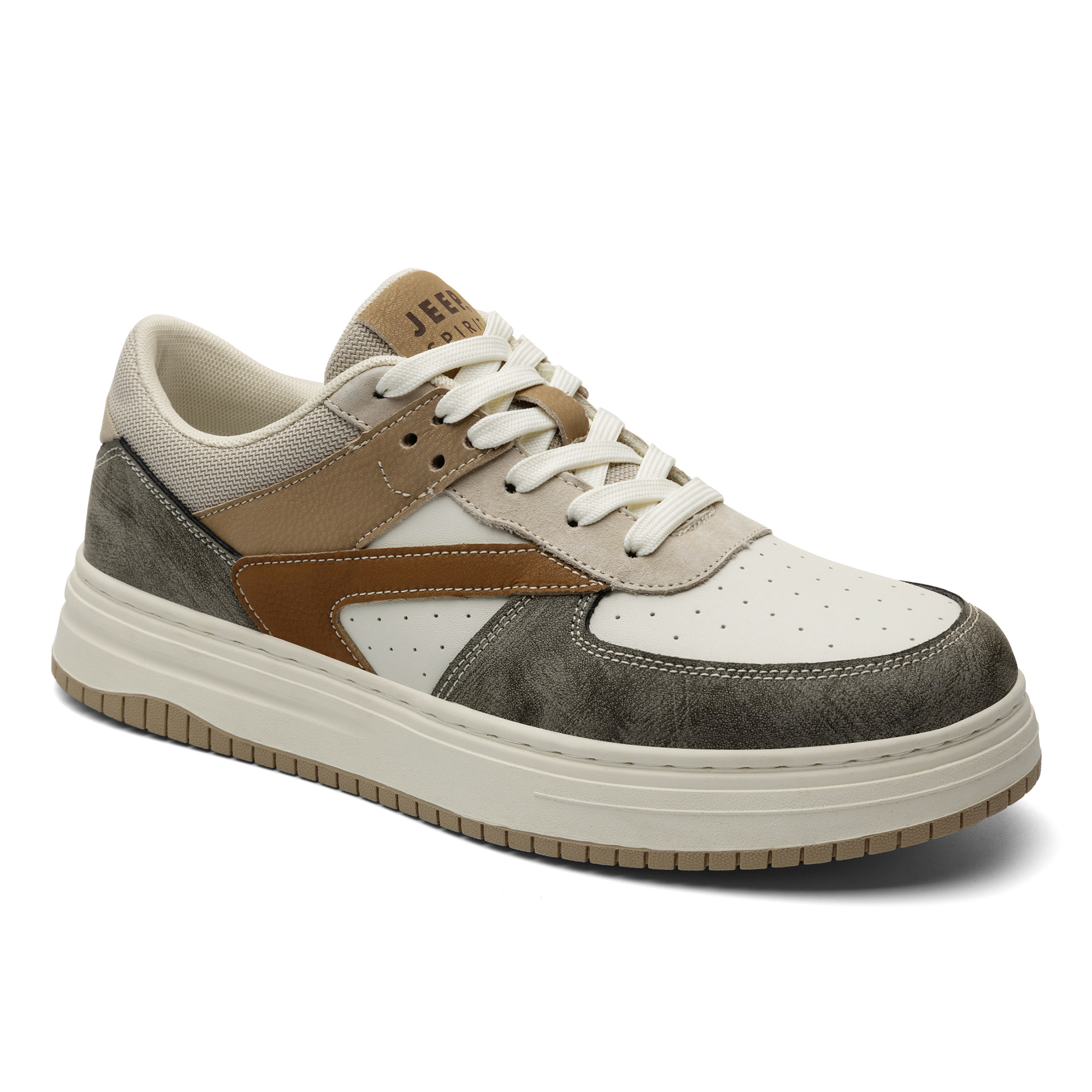 JEEP SPIRIT Leisure Collection Low top Skateboard Shoes Men's Sandstone купить в интернет-магазине Yoocart с быстрой доставкой по России.