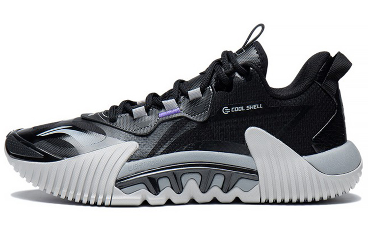 LiNing Badfive 2.5 Cushioning Anti-Slip And Wear-Resistant Low-Top Basketball Shoes Black