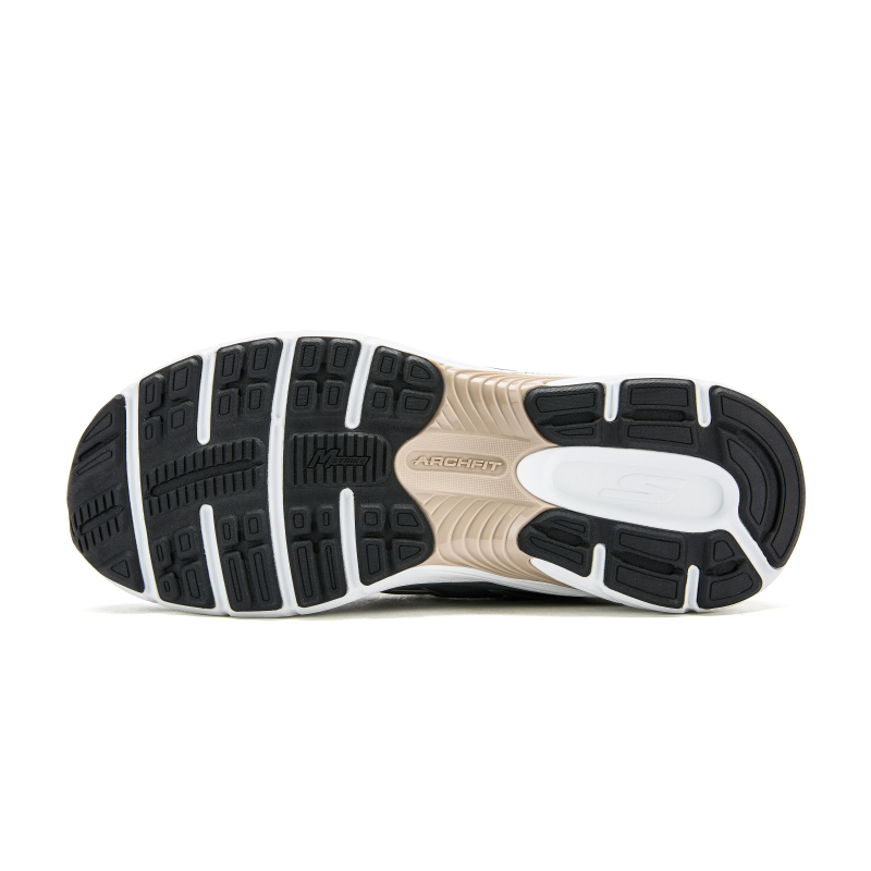 Skechers Slip Ins Low Top Running Shoes Men's Black