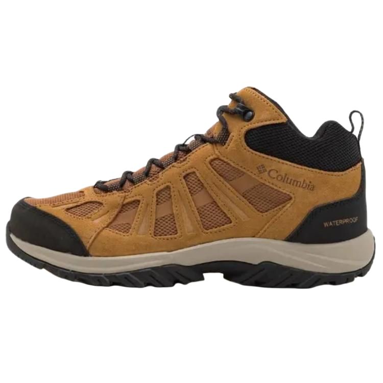 Columbia Redmond 3 Anti-Slip Wear-Resistant Mid-Top Hiking Shoes Men's Brown