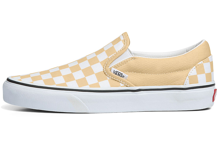 Vans Color Theory Slip On Skate 'Tan White'