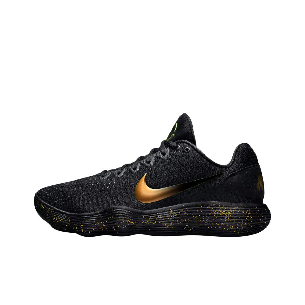 Nike Hyperdunk 2017 Venus River Abrasion Resistant Low Top Basketball Shoes Unisex Black