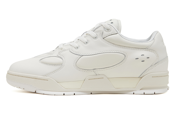 EQLZ EQUALIZER 1980 Vintage Basketball Shoes Unisex Low-Top White Coral