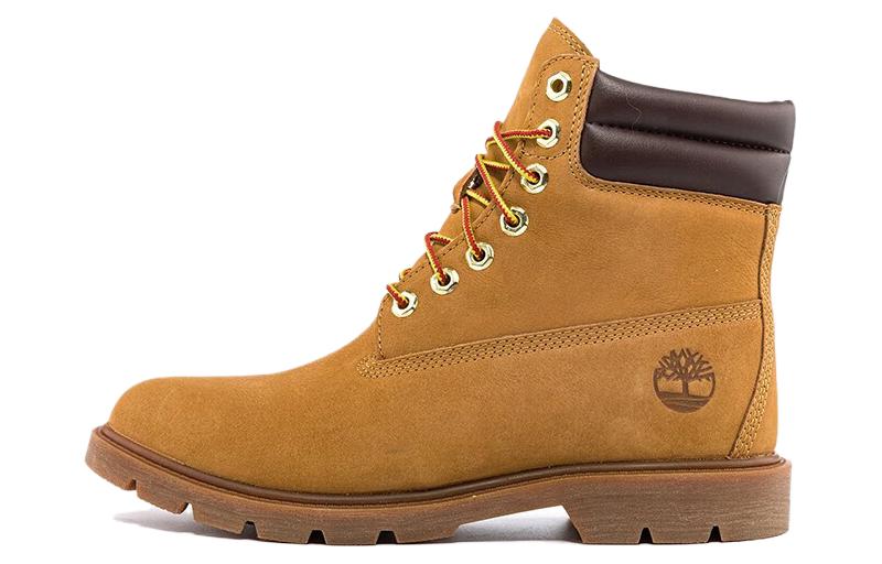Timberland 6 Inch Double Collar Waterproof Basic 'Wheat Nubuck'