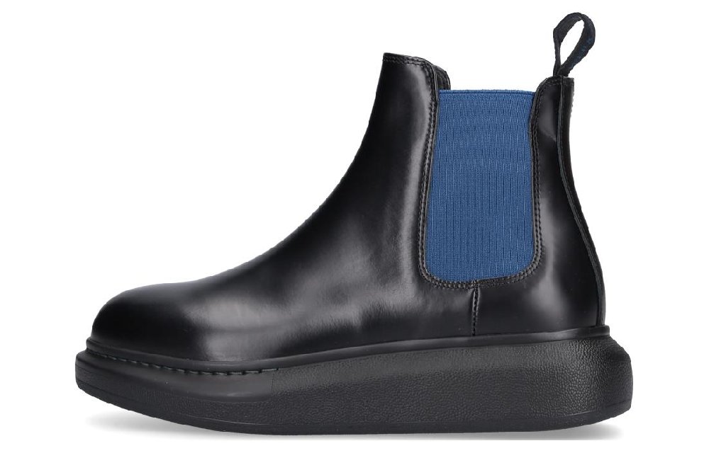 Alexander McQueen Hybrid Chelsea Boot 'Black Blue' Women's