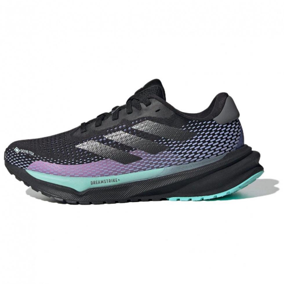Adidas Supernova Gore Tex Core Black Iron Metallic Semi Flash Aqua Women's