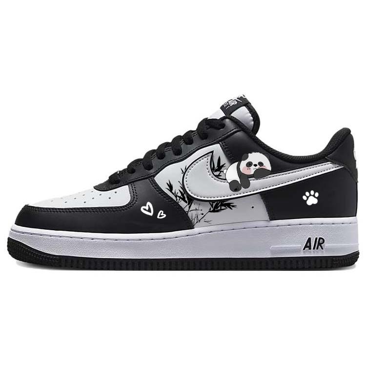 Nike Air Force 1 Skateboard Shoes Unisex Low-Top Black/White