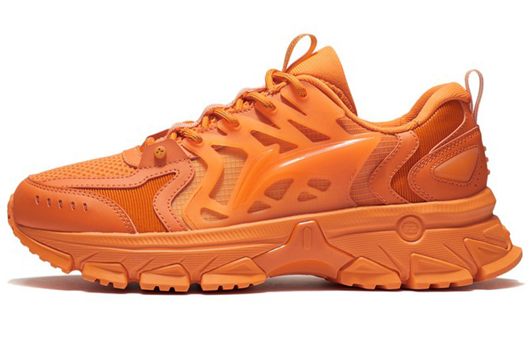 LiNing Lingwind Cushioning Rebound Low-Top Running Shoes Men's Ice Orange