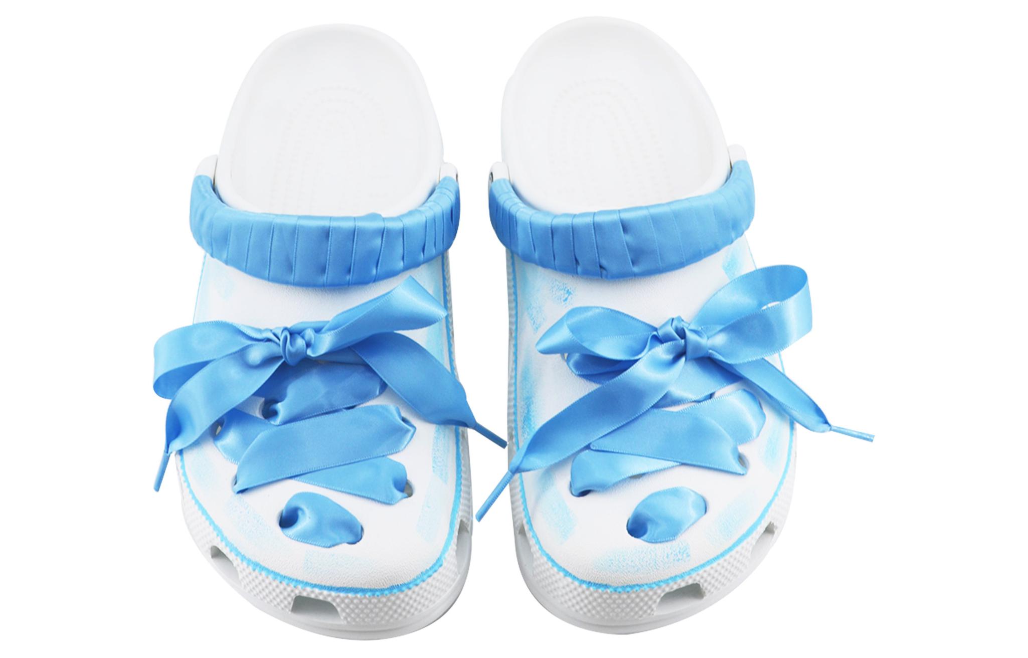 Crocs Classic Clog Blue Dream Ballet SDS Clogs Unisex White купить в интернет-магазине Yoocart с быстрой доставкой по России.