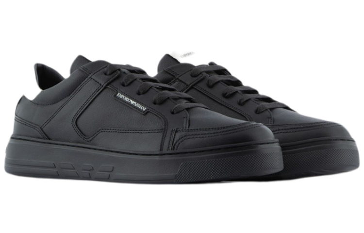 EMPORIO ARMANI Sneakers Black купить в интернет-магазине Yoocart с быстрой доставкой по России.