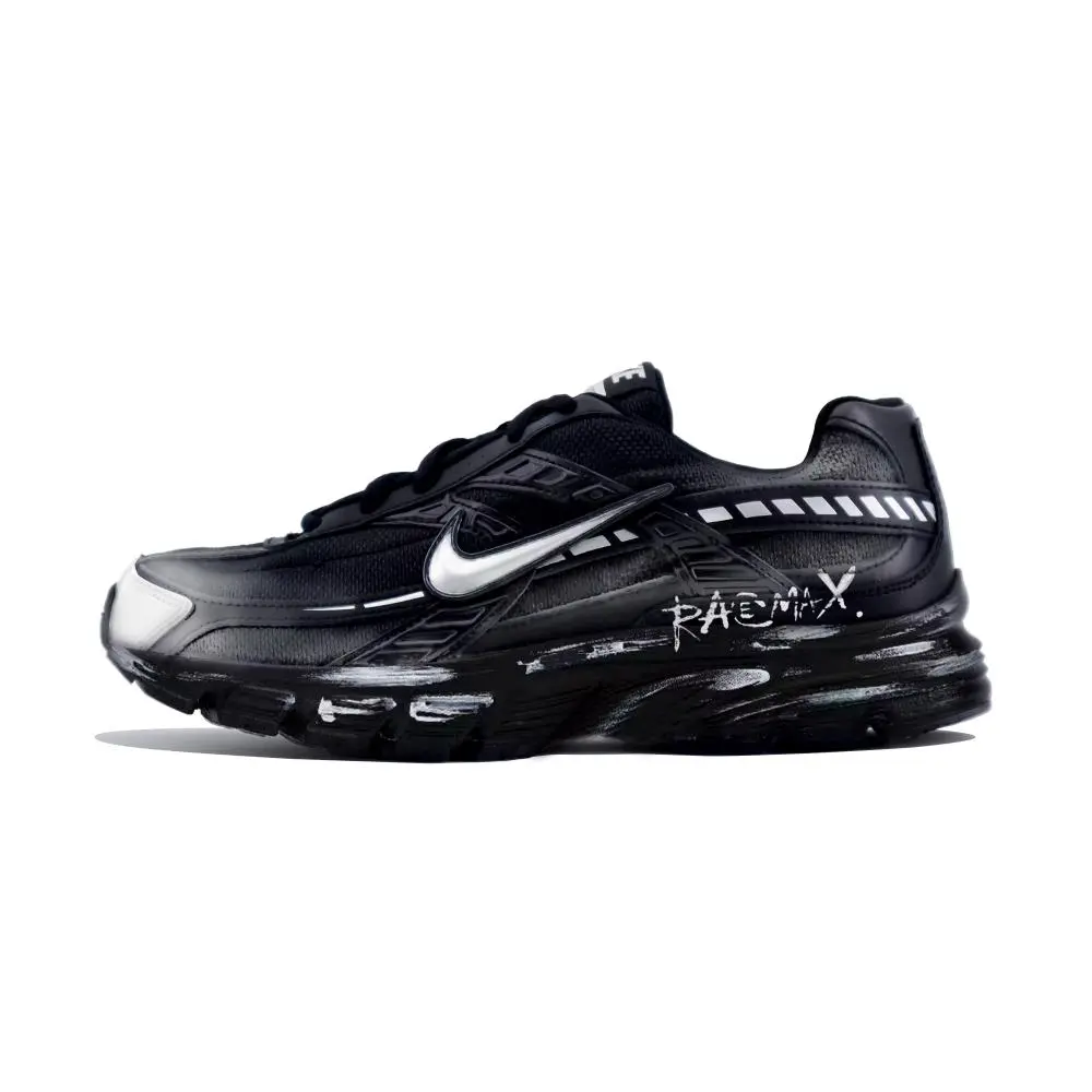 Nike Initiator Abrasion Resistant Low top Casual Running Shoes Men's Black