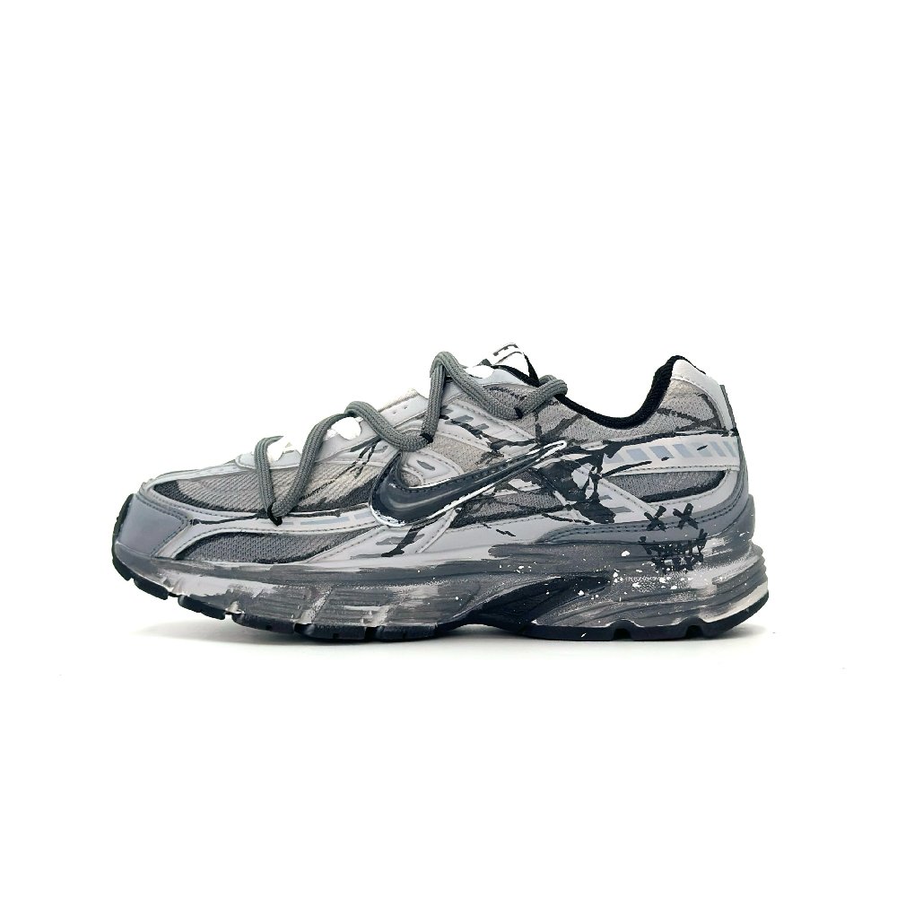 Nike Initiator Abrasion Resistant Low Top Casual City Commute Running Shoes Unisex Gray
