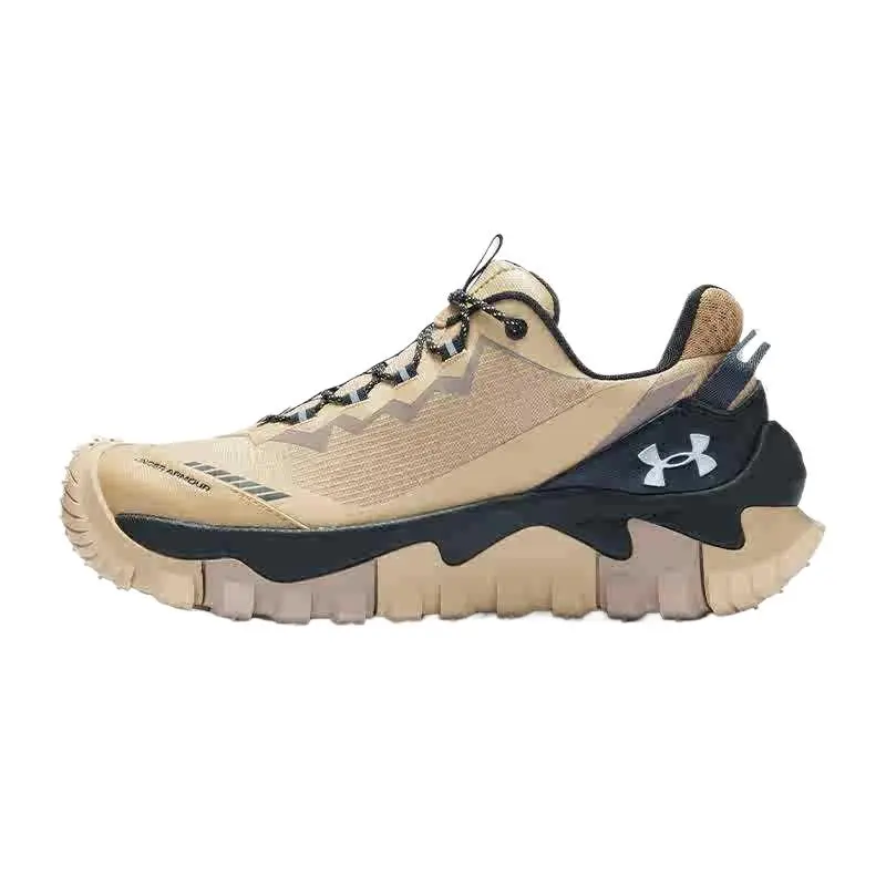 Under Armour Low top Hiking Shoes Unisex Gray Brown