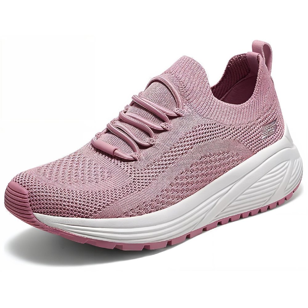 Skechers BOBS Sport Cushioning, Slip Resistant, Lightweight Low Top Casual Shoes Women's Pink