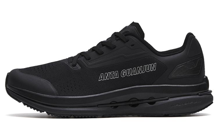 Anta Leak Blade Breathable And Lightweight Low Top Running Shoes Men's Black