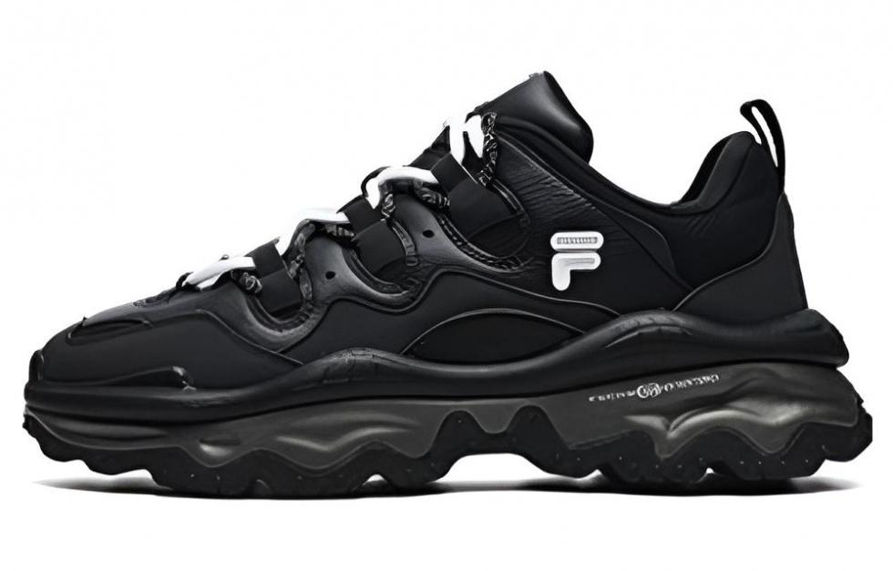 FILA FUSION QD96 Athletic Shoes 'Black White' Women's