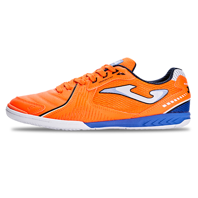 Joma IC/IN Indoor Wear-Resistant Slip-Resistant Soccer Shoes Men's Neon Orange