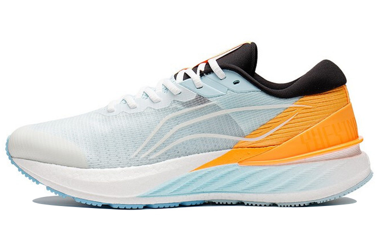 LiNing YueYing 2.0 Cushioning Anti-Slip And Wear-Resistant Low-Top Running Shoes White Blue Orange