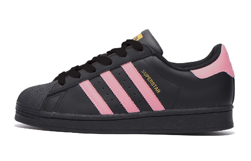 Adidas Originals SUPERSTAR Coverage Anti-Slip And Wear-Resistant Low-Top Skateboard Shoes Unisex Pink
