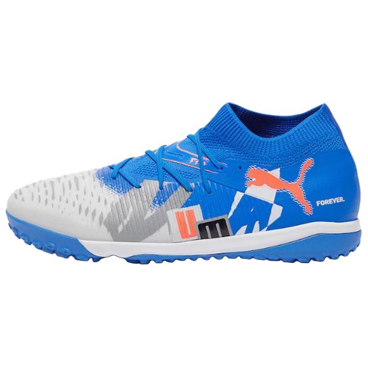 PUMA FUTURE 8 MATCH TF Turf Soccer Shoes Unisex Blue White