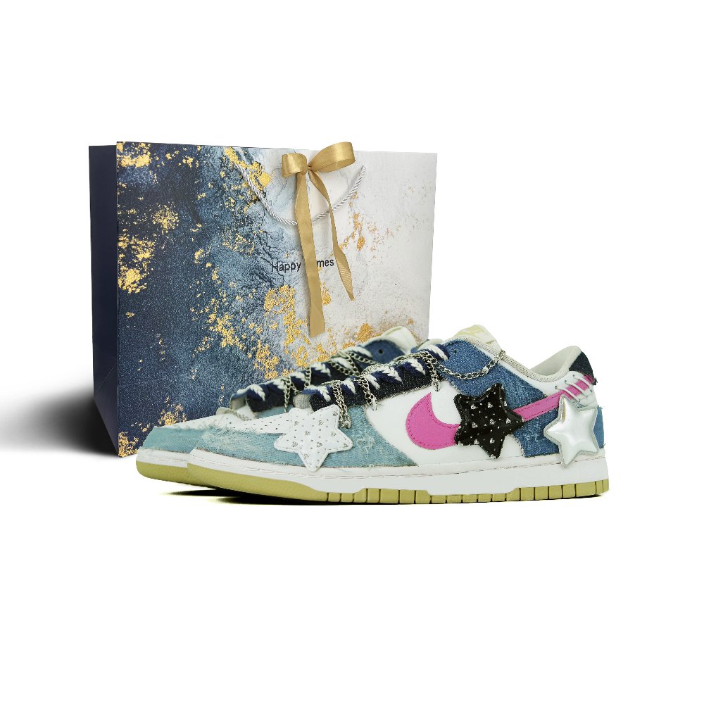 Nike Dunk Low Top Skateboard Shoes Unisex Sky Blue