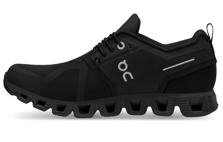 On Running Cloud 5 Waterproof All Black Women's