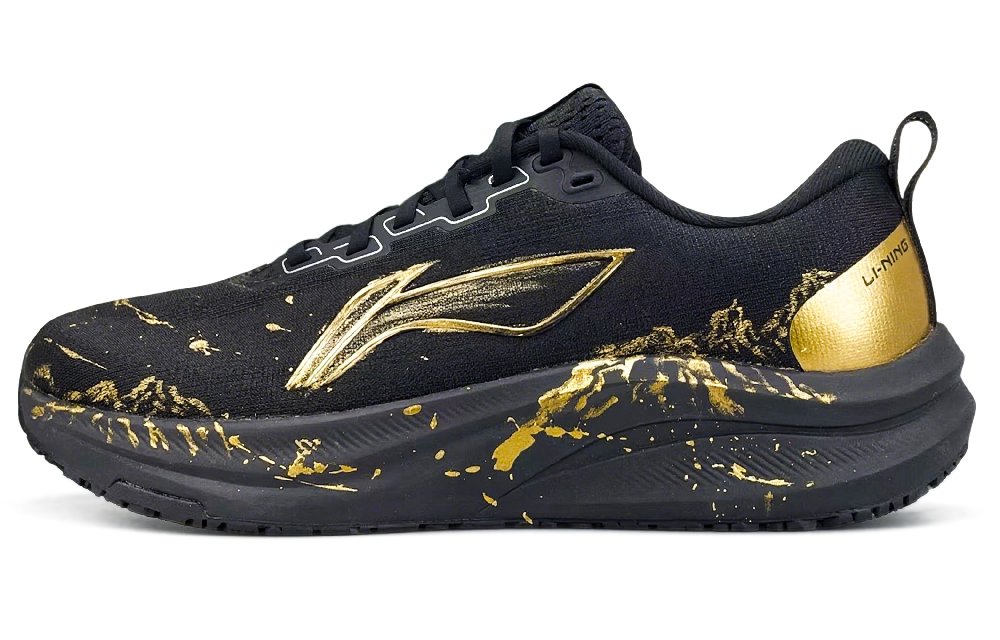 LINING Red Hare 8 Running Shoes Men's Low top Gold