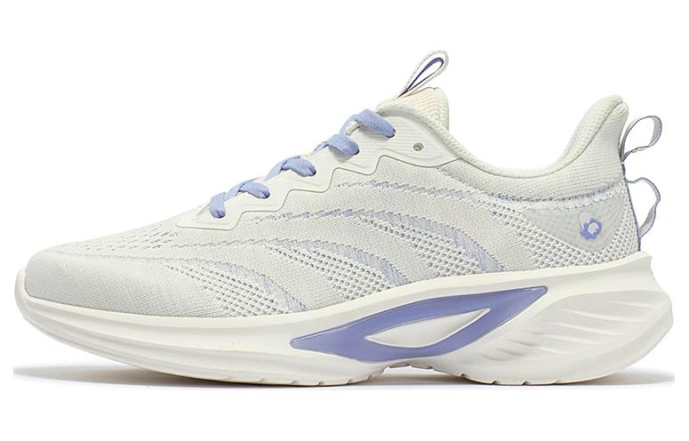 361° Cushioning Low-Top Running Shoes Women's White Purple