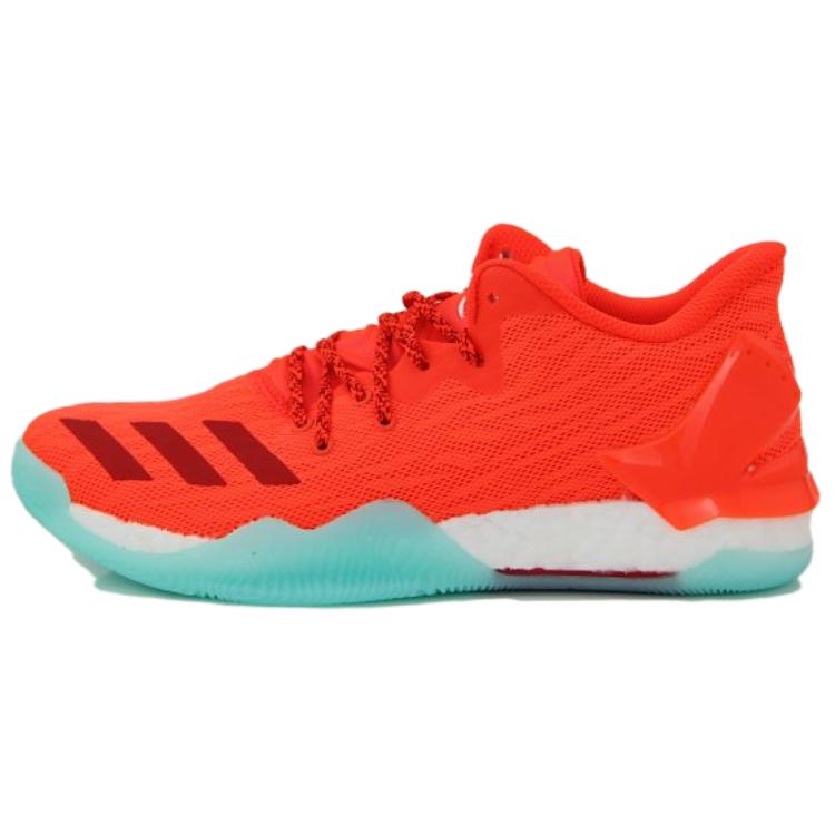 Adidas D Rose 7 Cushioning Anti-Slip And Wear-Resistant Low-Top Basketball Shoes Men's Orange