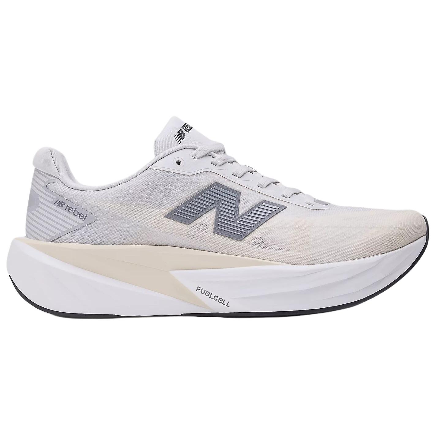 New Balance FuelCell Rebel V5 Running Shoes Men's Linen Gray