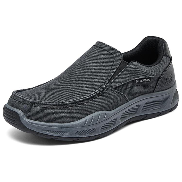 Skechers MENS USA Low Top Casual Shoes Men's Black