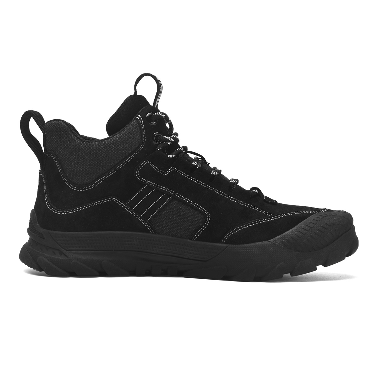 Jeep Mid Top Outdoor Shoes Men's Black купить в интернет-магазине Yoocart с быстрой доставкой по России.