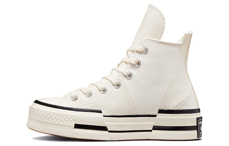 Converse Chuck Taylor All Star 70 Hi Plus Canvas Egret Black