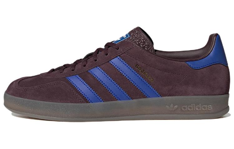 Adidas Gazelle Indoor Shadow Maroon Semi Lucid Blue