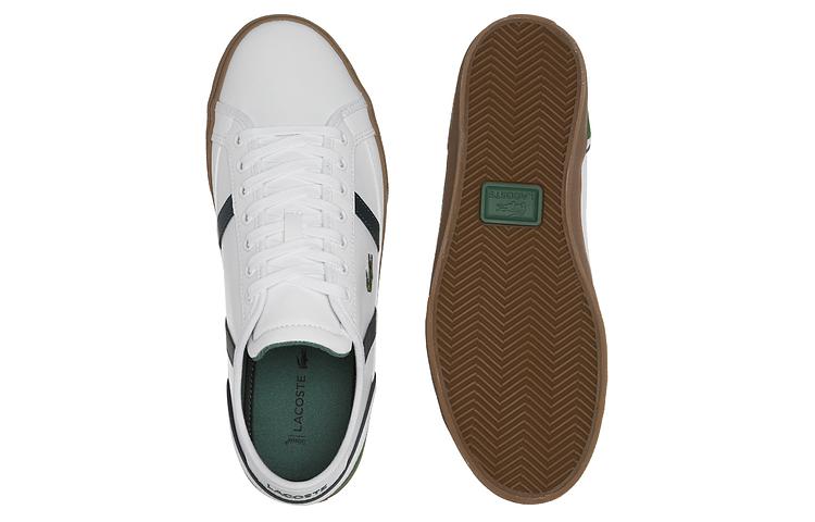 LACOSTE Low-Top Skateboard Shoes Men's White купить в интернет-магазине Yoocart с быстрой доставкой по России.